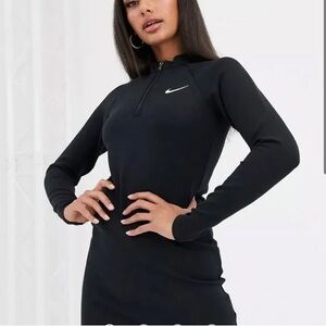 Nike Women's Black Long Sleeve Dress
